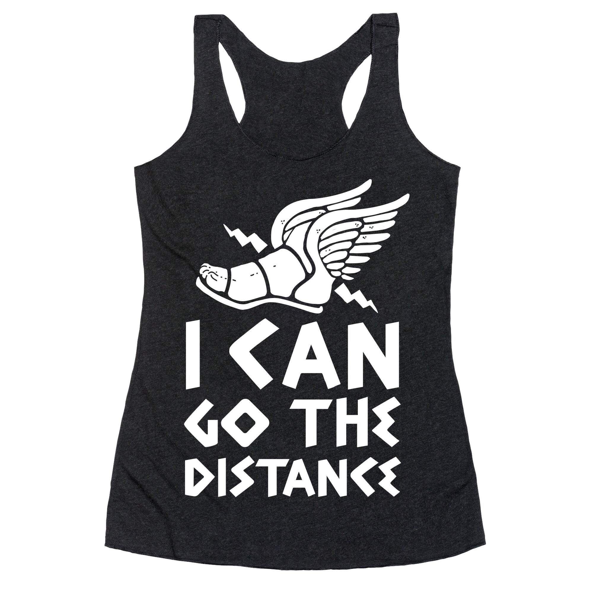 I Can Go The Distance Racerback Tank